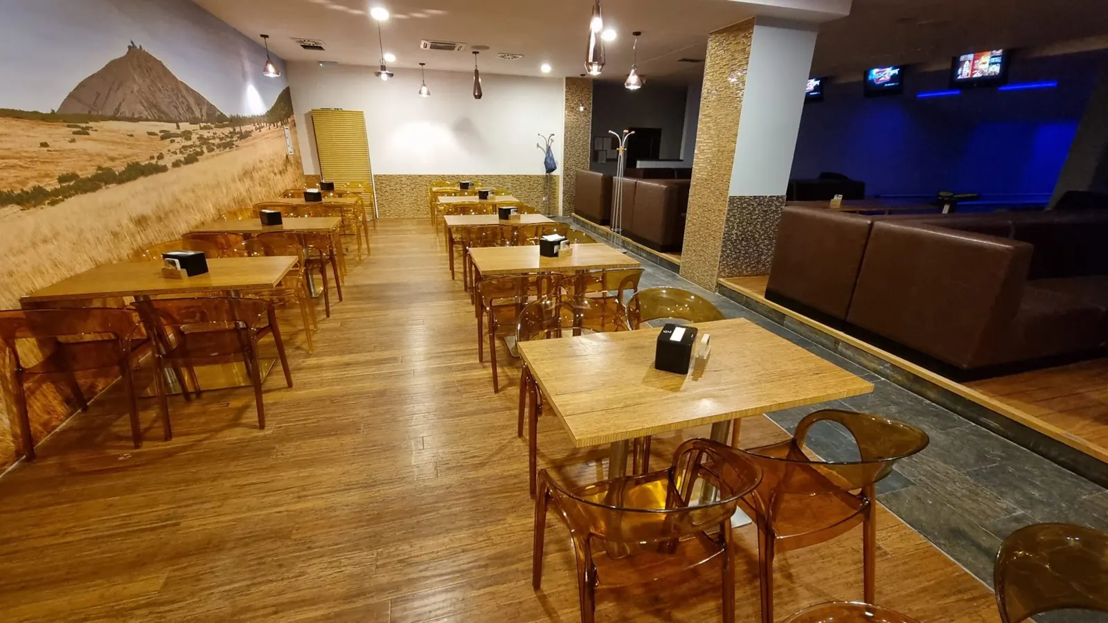 Interiér restaurace